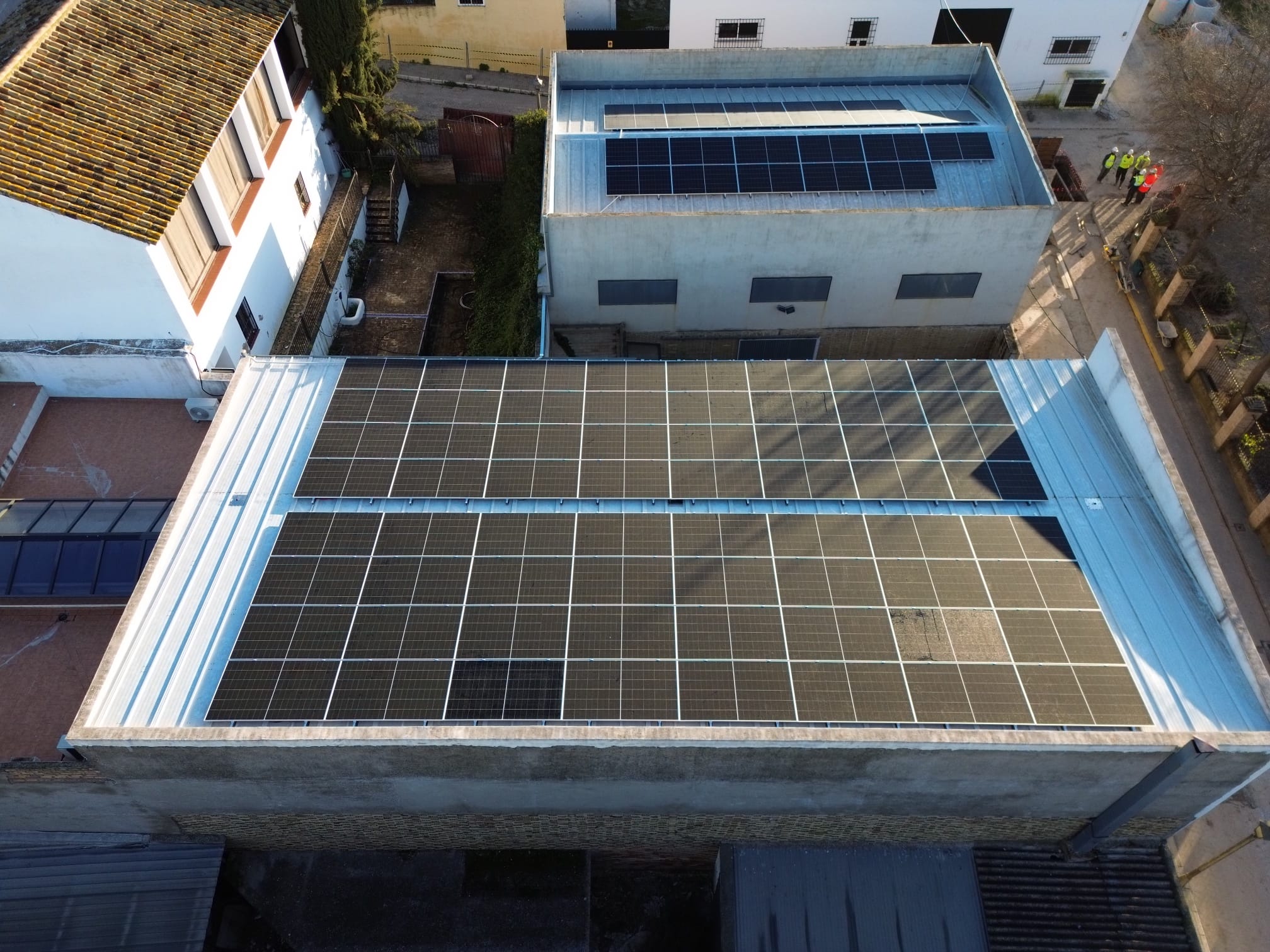  Instalación de un sistema solar de 50kW en la  biblioteca pública de La Luisiana (Sevilla) image 2