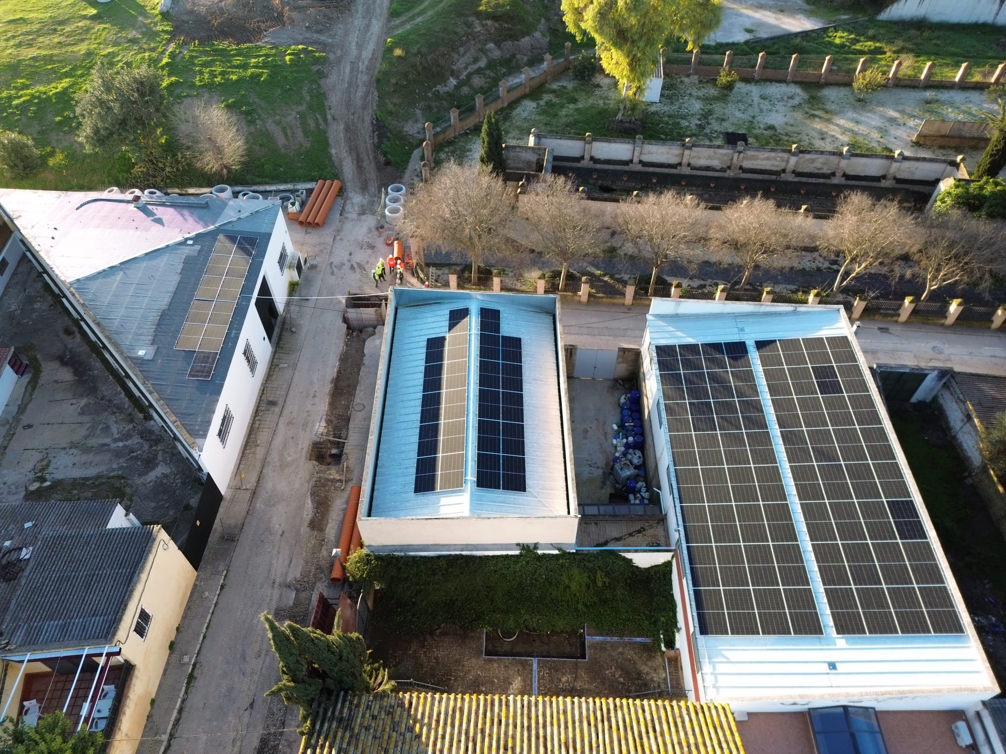  Instalación de un sistema solar de 50kW en la  biblioteca pública de La Luisiana (Sevilla) image 3